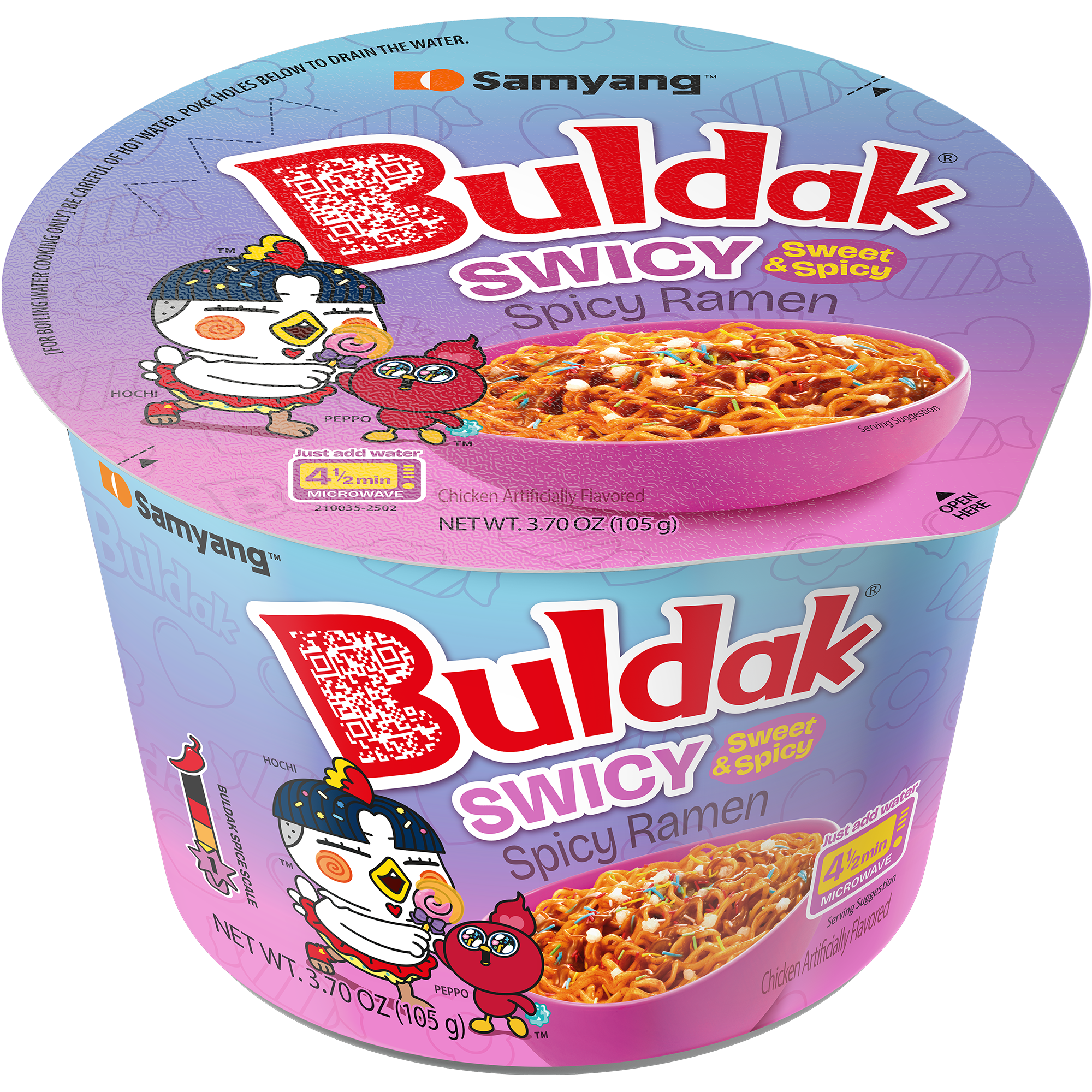 Buldak Ramen Swicy Big Bowl 105g