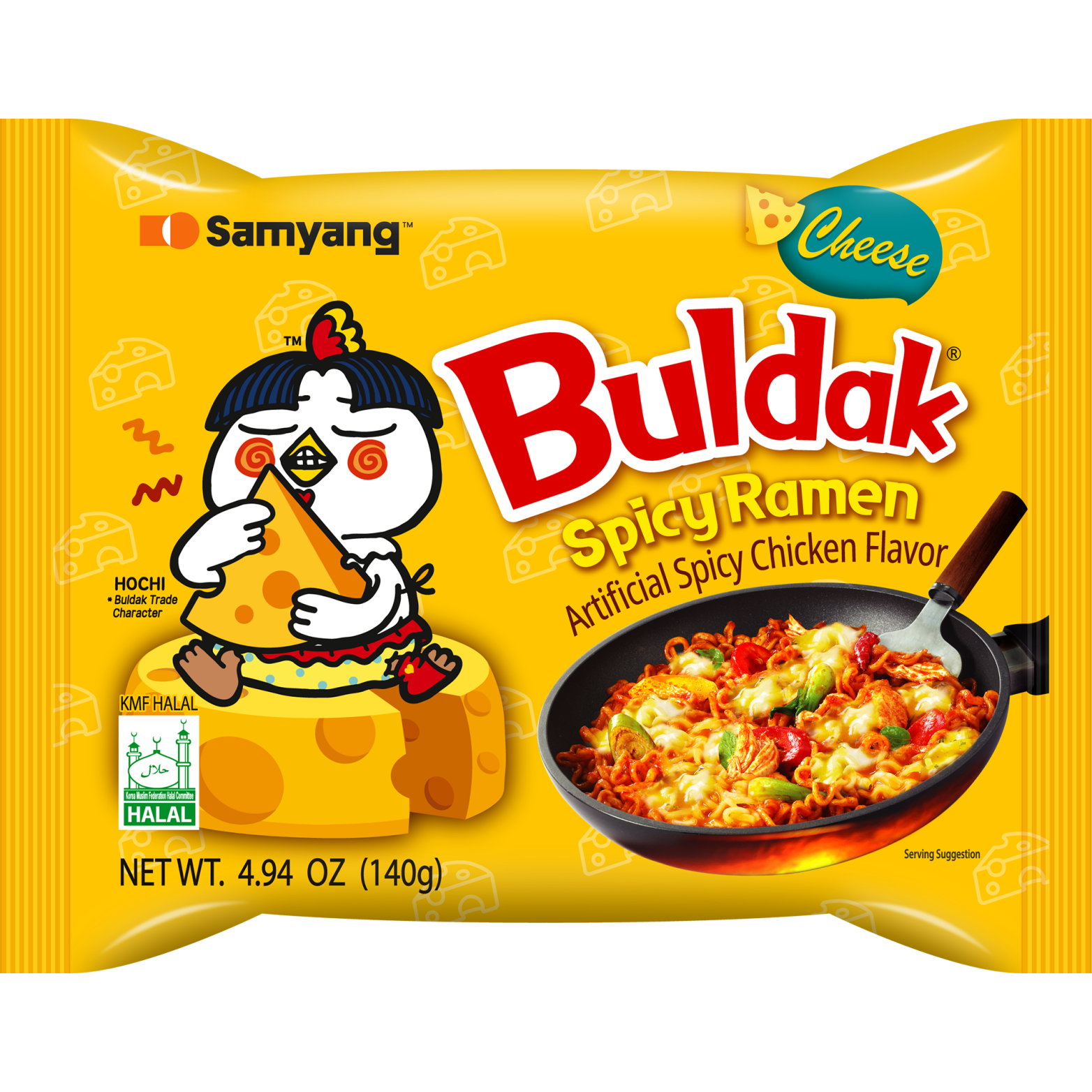 Buldak Ramen Cheese 4.94 OZ(140g)