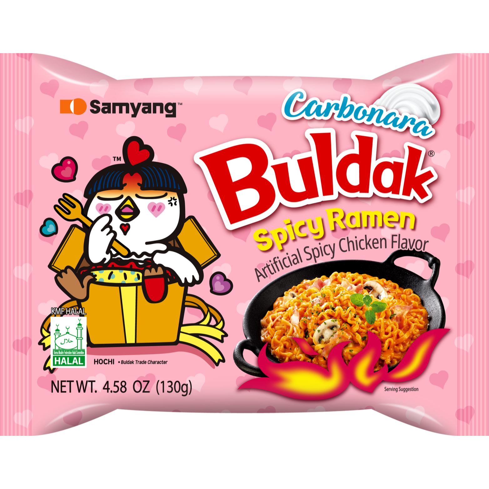 Buldak Ramen Carbonara 4.58 OZ(130g)