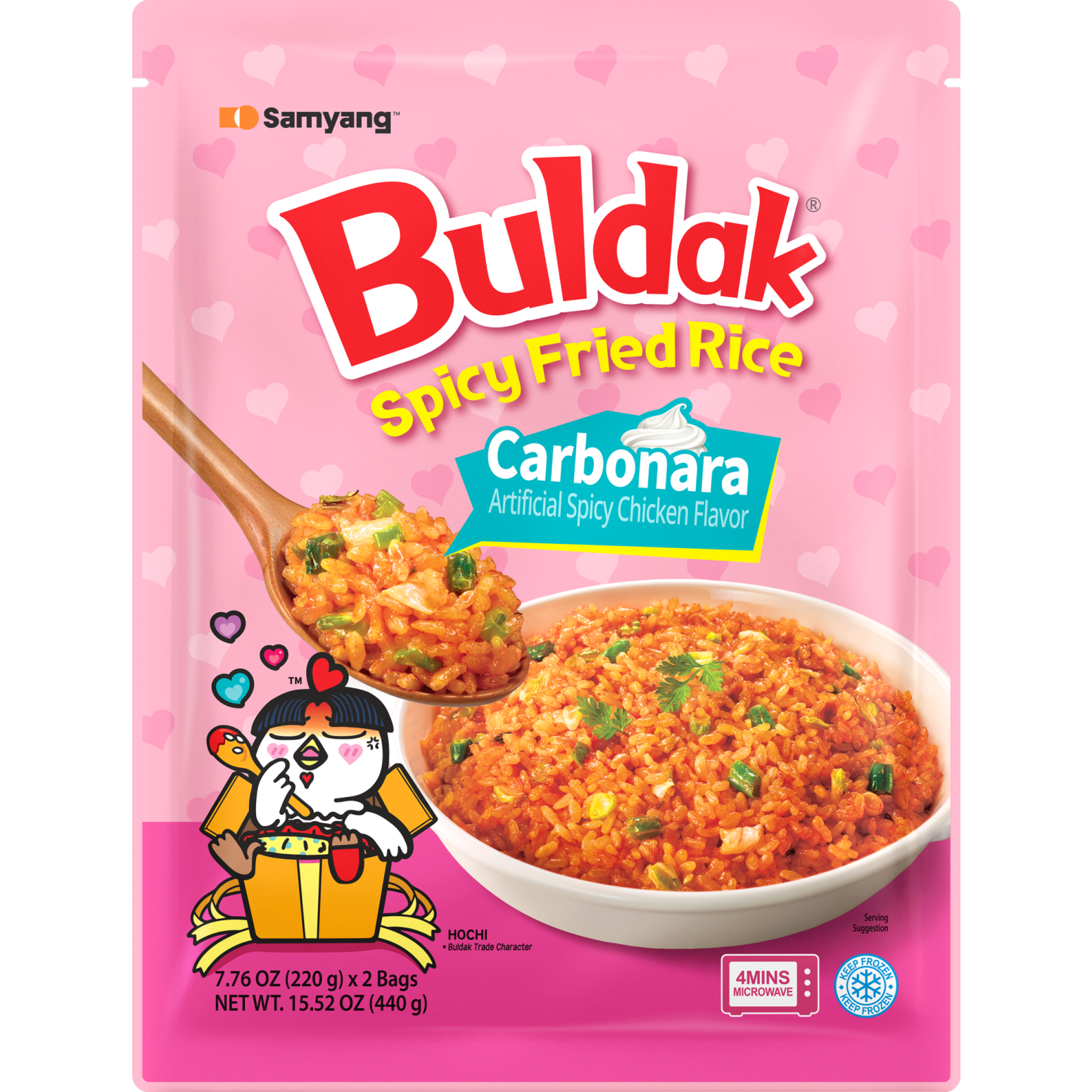 Buldak Fried Rice Carbonara 440g